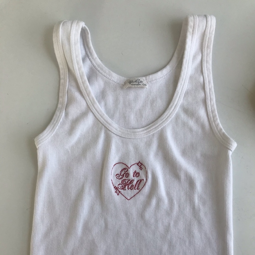 Brandy Melville/John Galt Go to Hell Tanktop❤️
